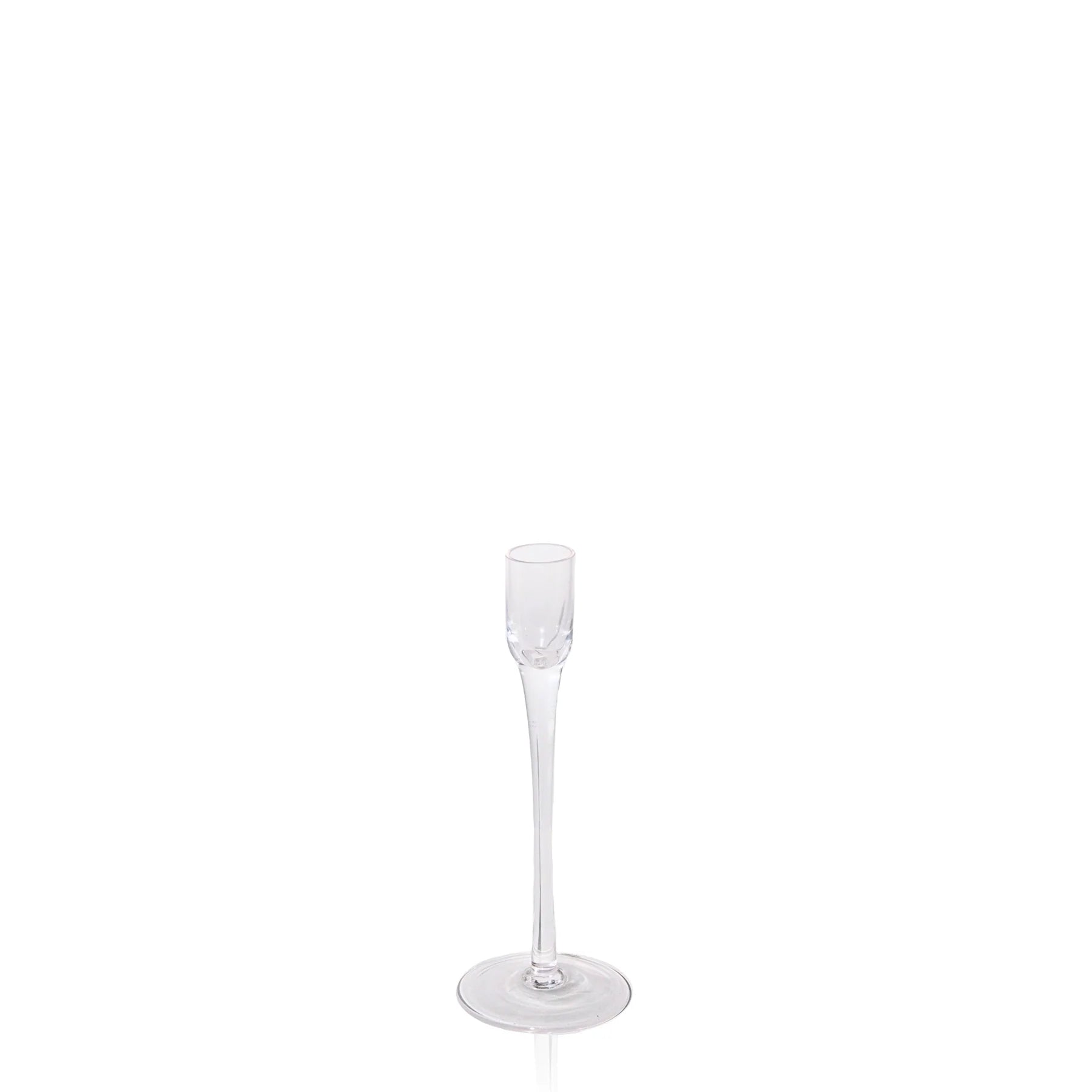 Simple Glass Candlestick Set of 3